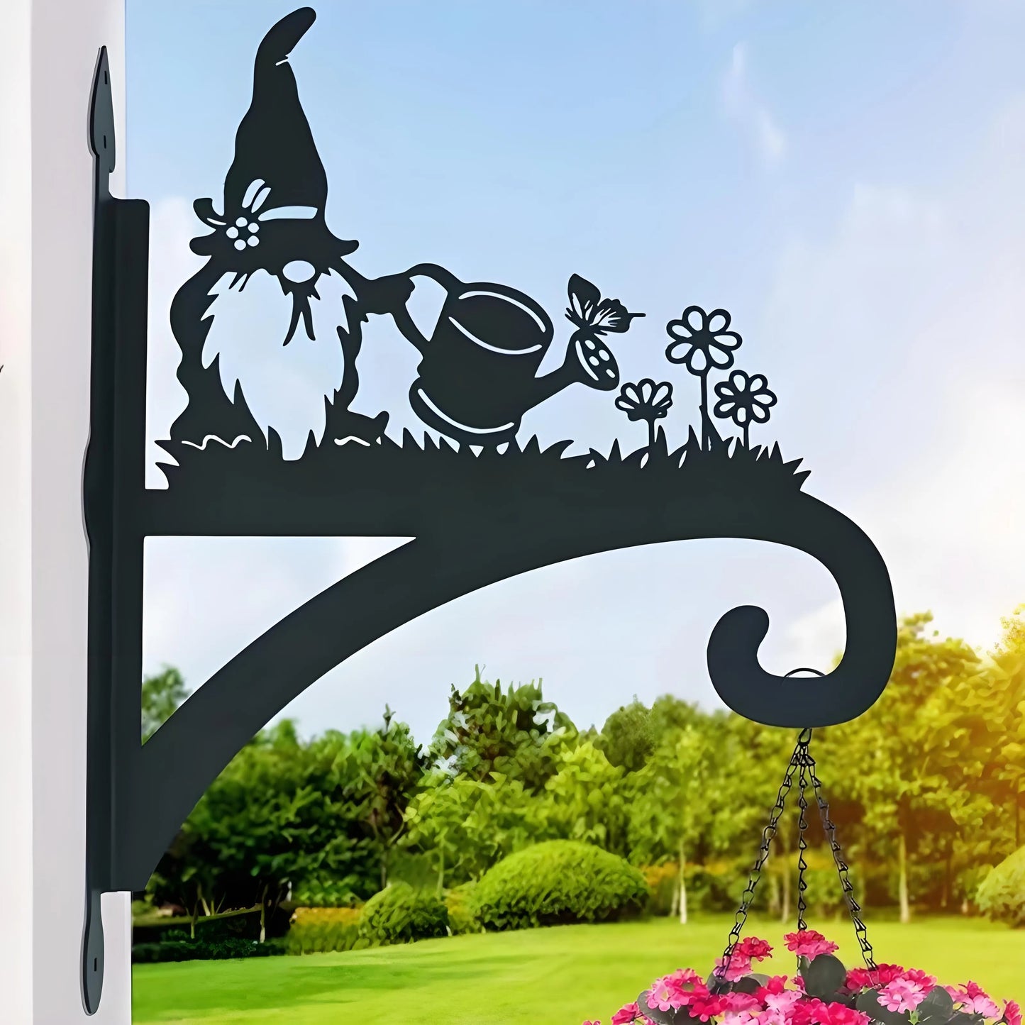Whimsical Wall-Mounted Plant Hangers