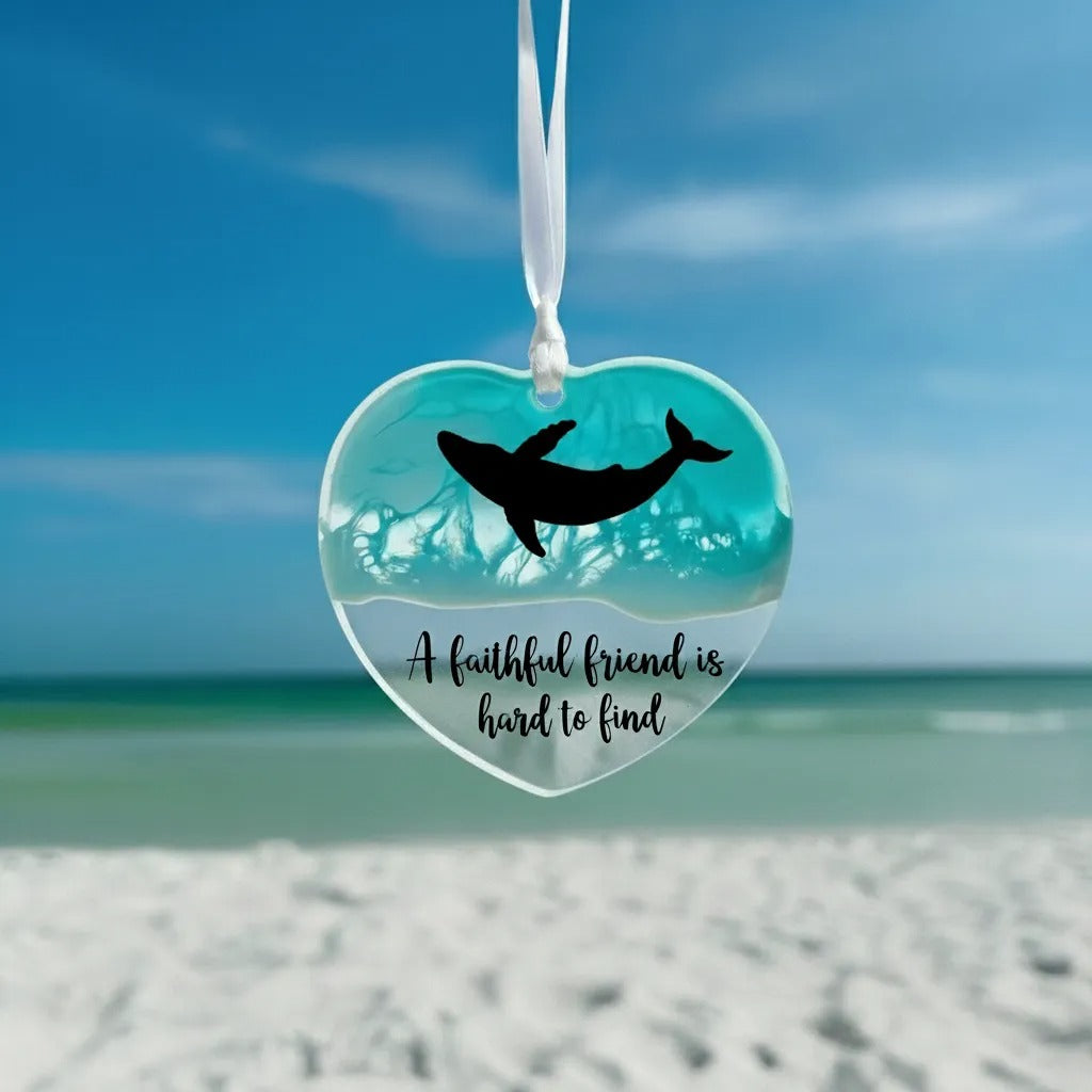 Ocean-Themed Epoxy Ornaments