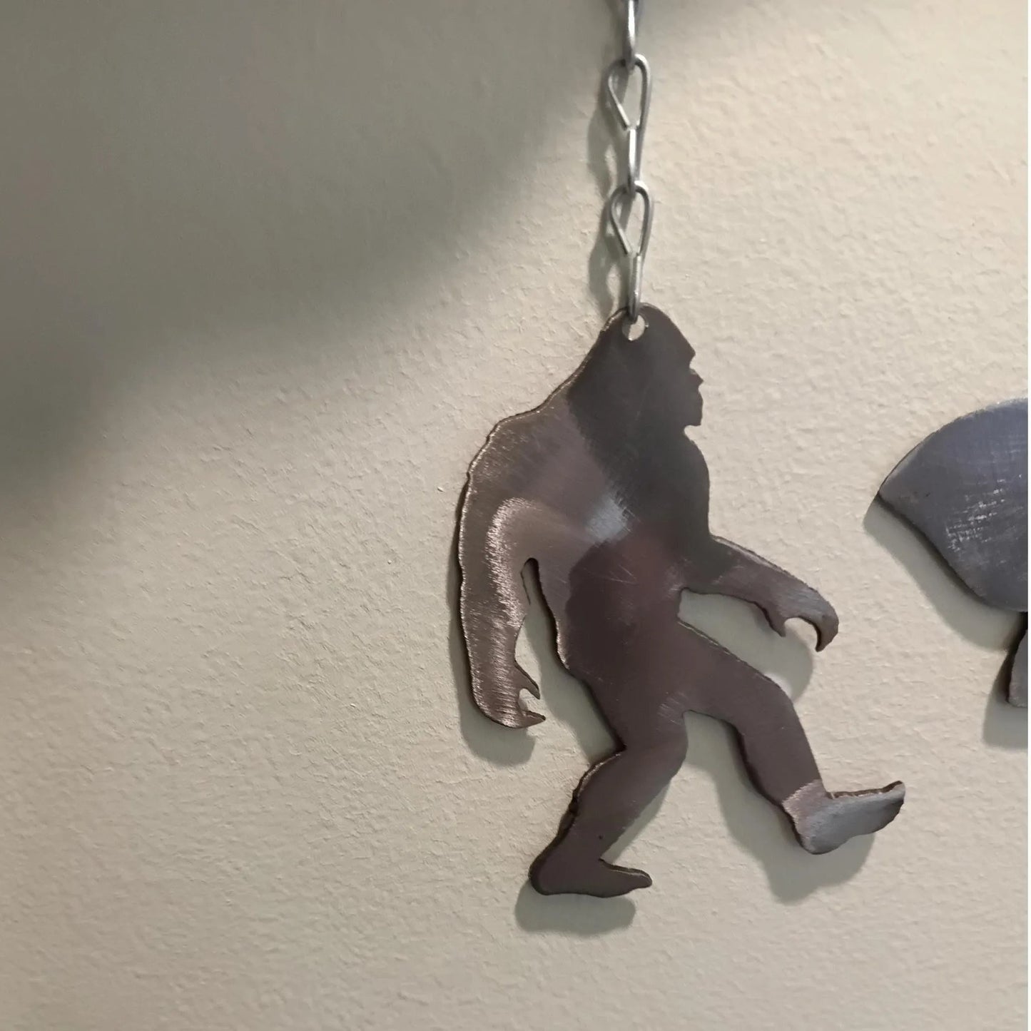 Bigfoot Metal Wind Chime