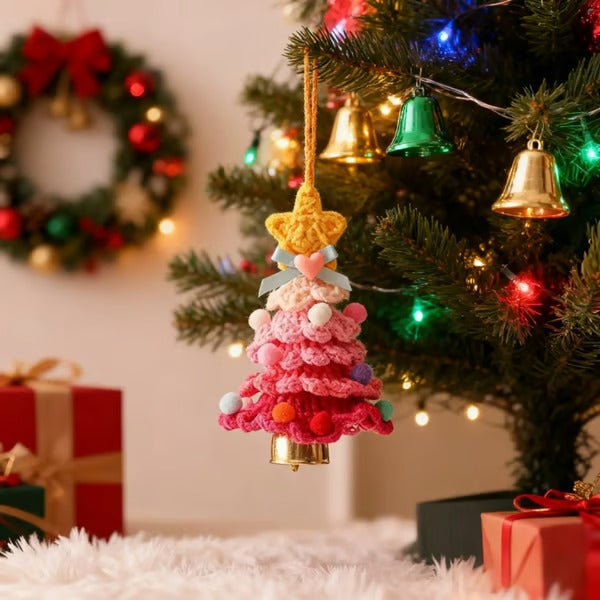 Handmade Crochet Christmas Tree