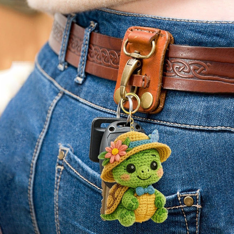 Adorable Crochet Animal Keychains