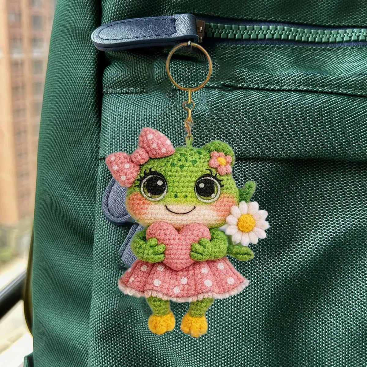 Adorable Crochet Animal Keychains