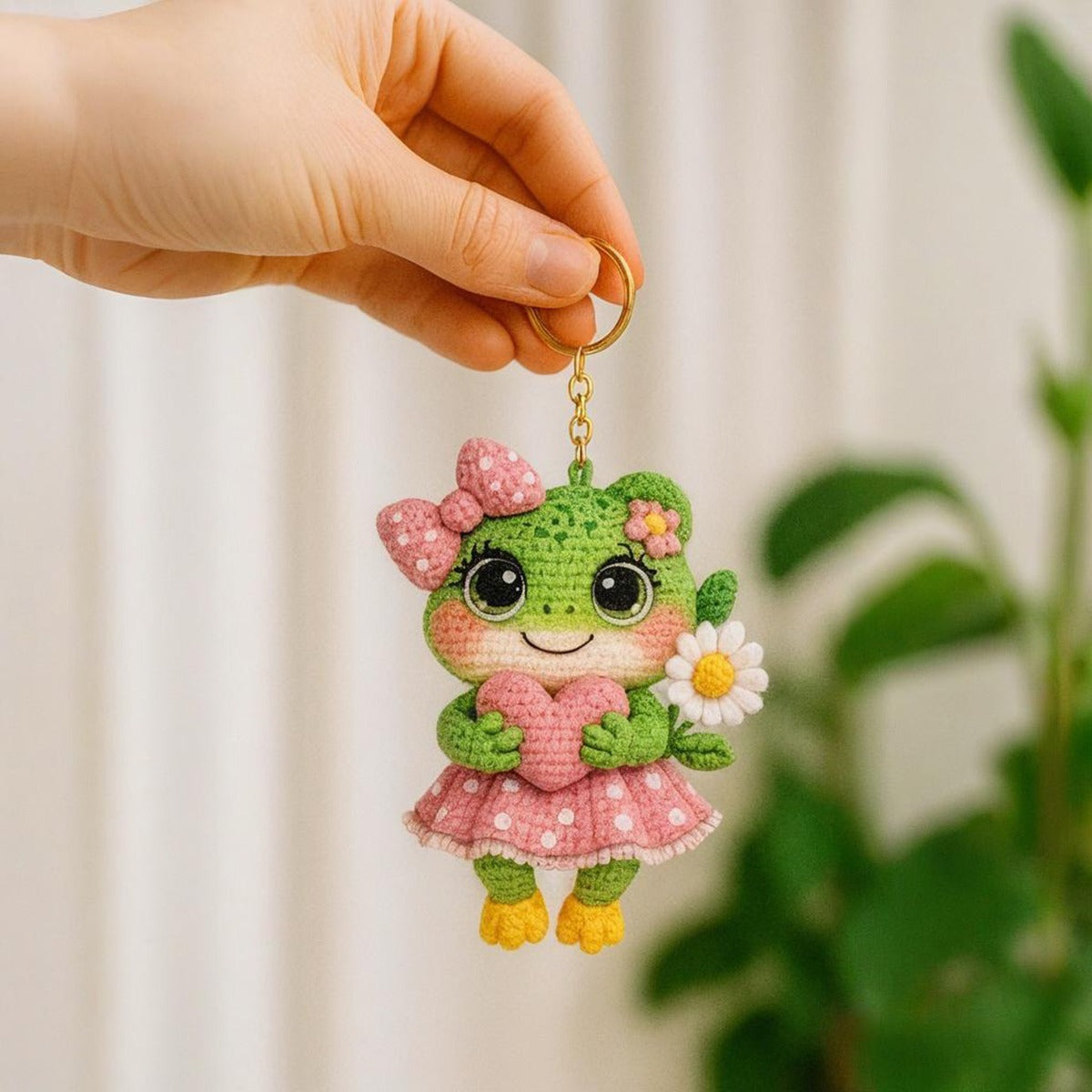 Adorable Crochet Animal Keychains