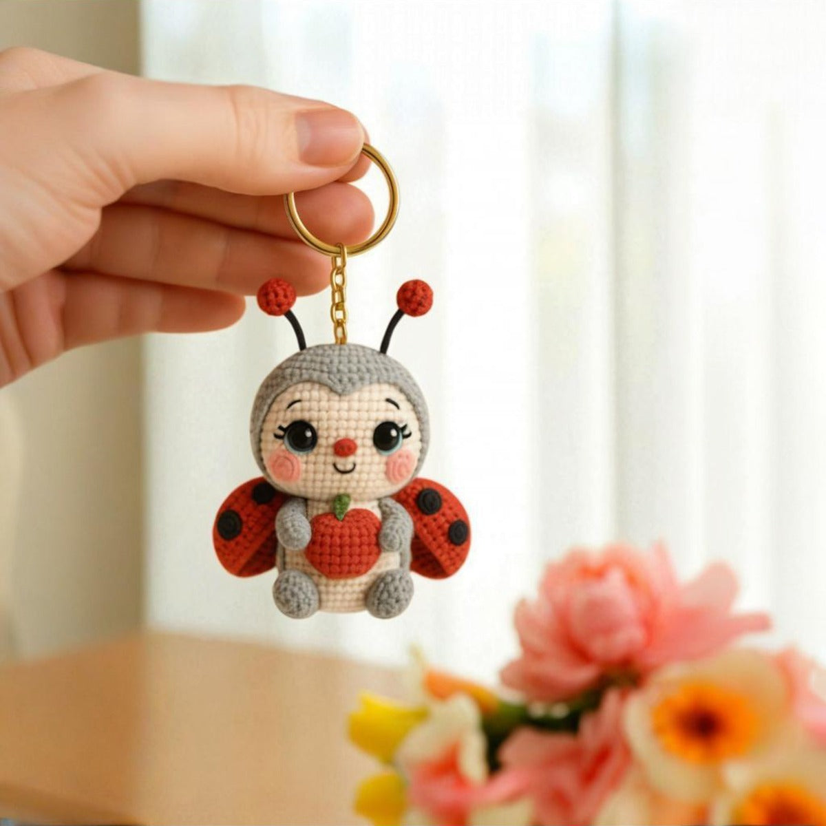 Adorable Crochet Animal Keychains