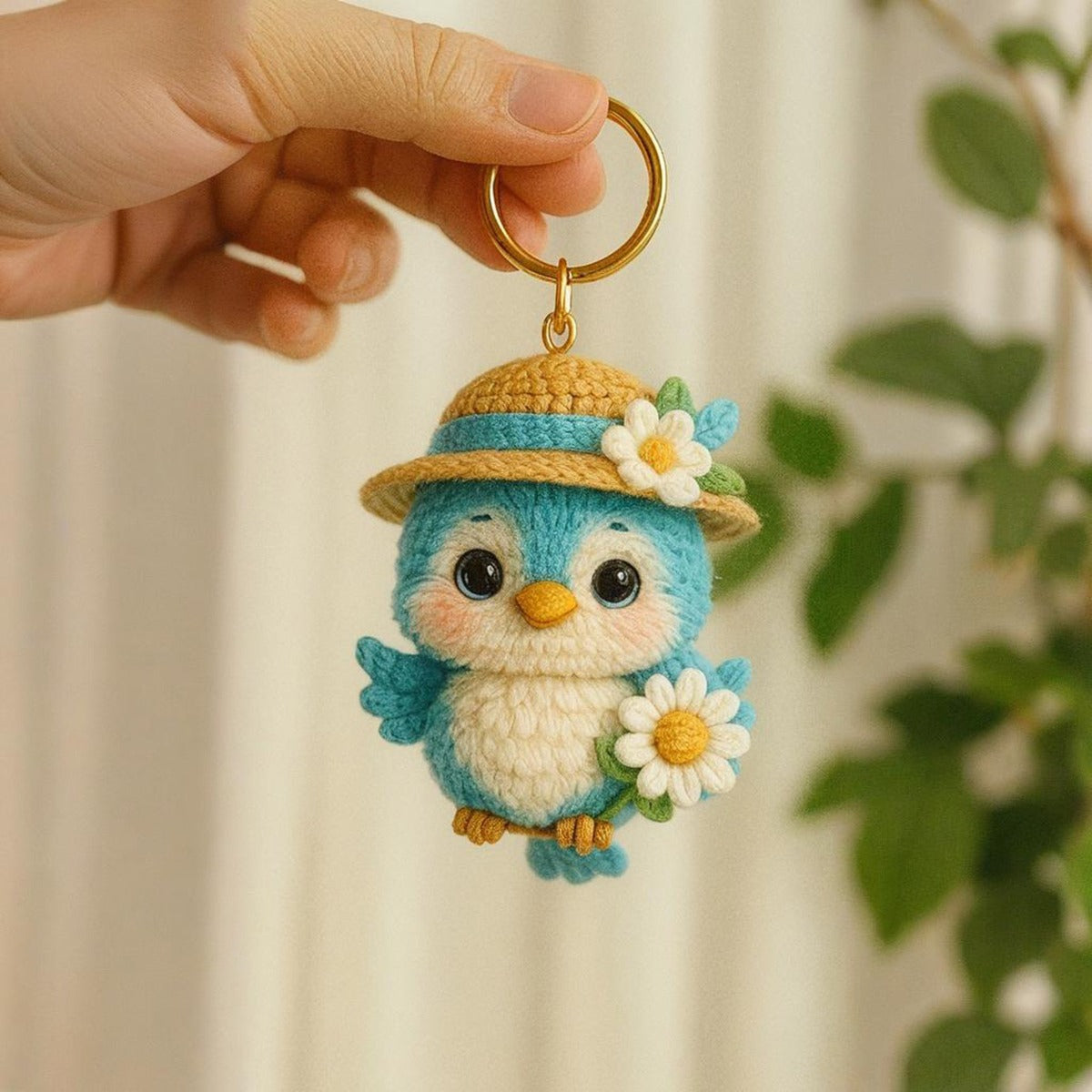 Adorable Crochet Animal Keychains