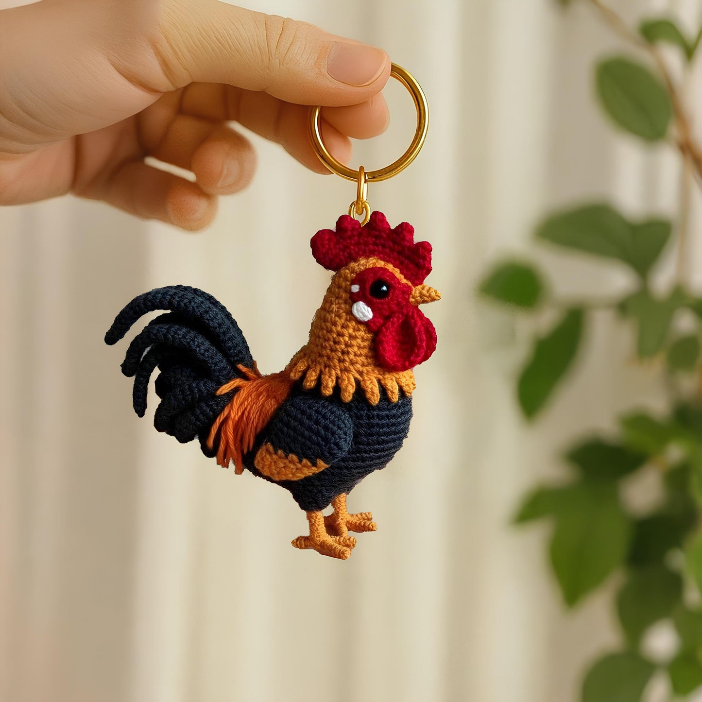 Adorable Crochet Animal Keychains