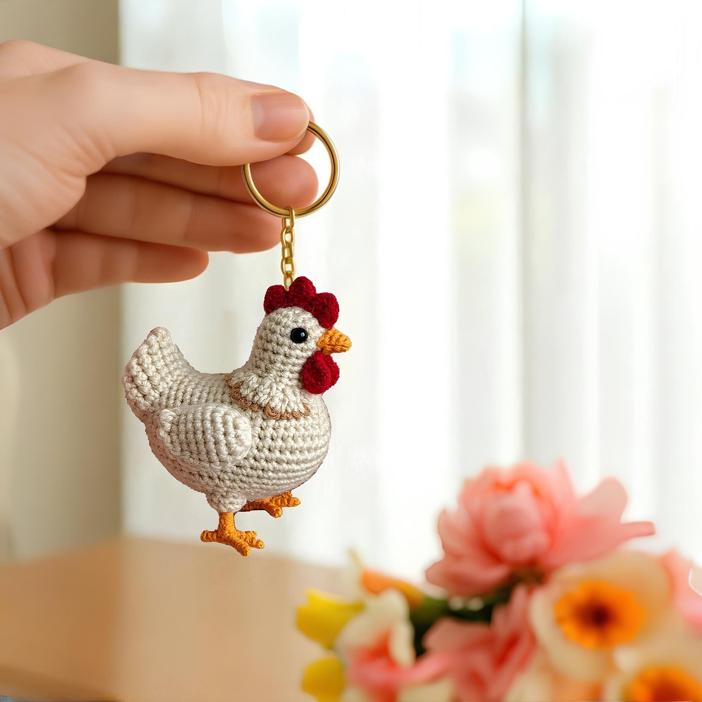 Adorable Crochet Animal Keychains
