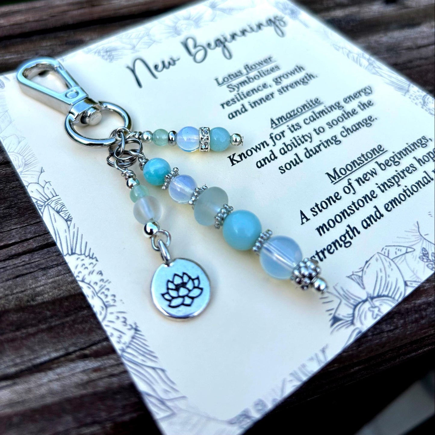 New Beginnings- Lotus Flower Pendant