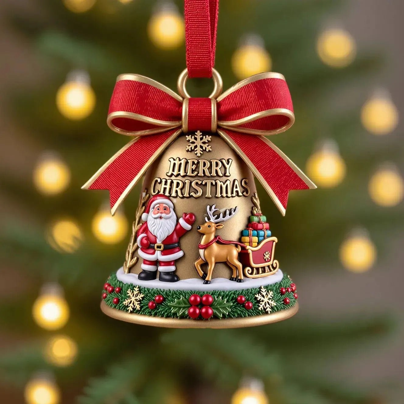 Merry Christmas Hanging Ornaments