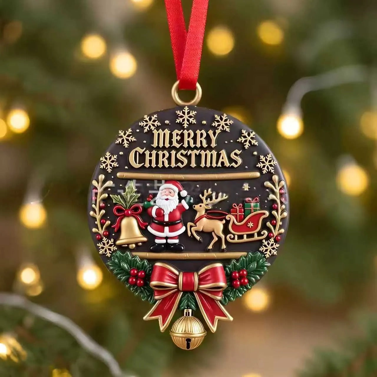 Merry Christmas Hanging Ornaments