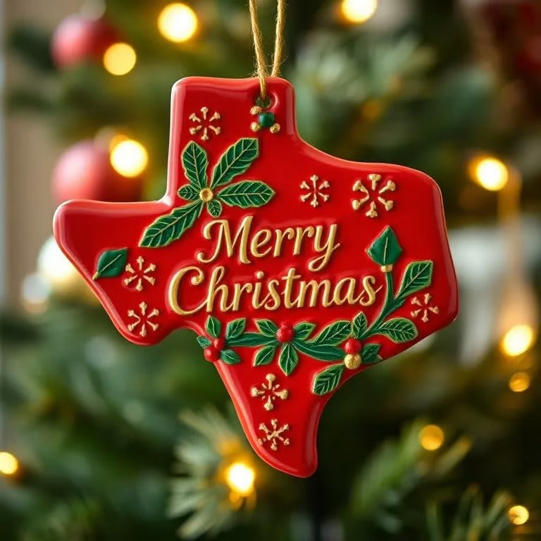 State Pride Christmas Ornament β Holiday Cheer with Local Flair