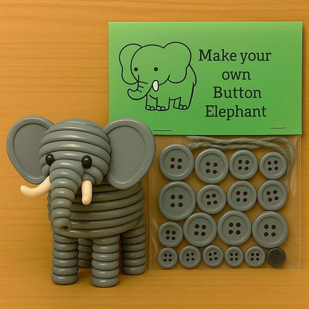 Animal Button Ornament