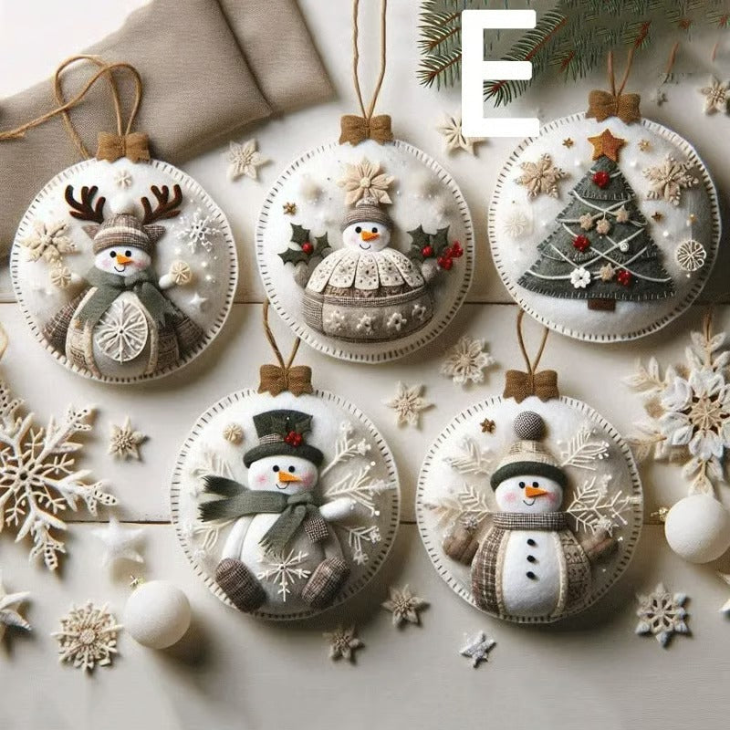 DIY Christmas Felt Patch Kit