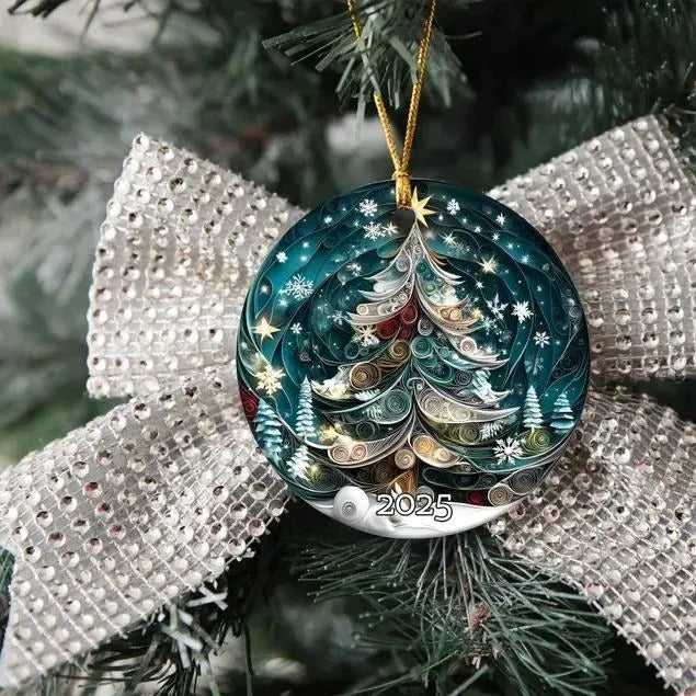 Fantasy Christmas Tree Ornament