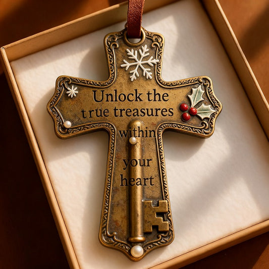 Cross Christmas Ornament