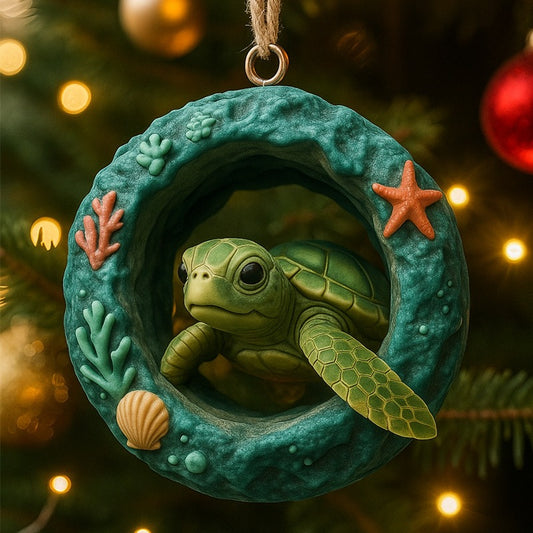 Marine Animal Christmas Ornaments
