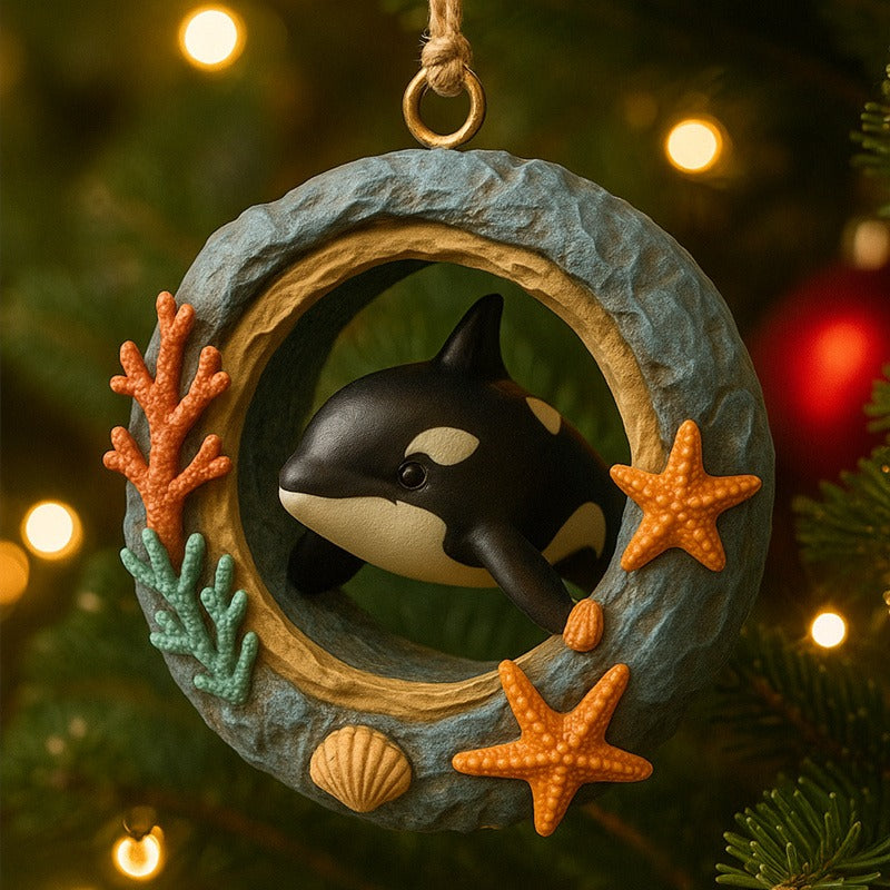 Marine Animal Christmas Ornaments