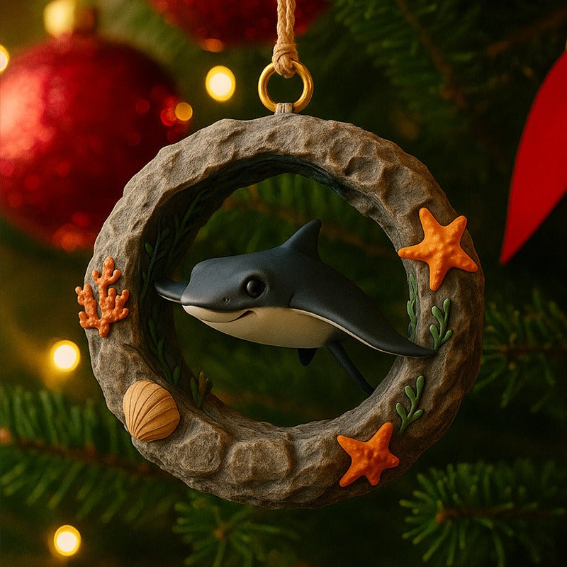 Marine Animal Christmas Ornaments