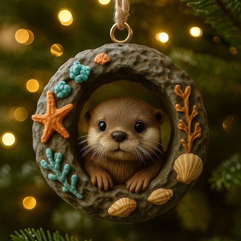 Marine Animal Christmas Ornaments