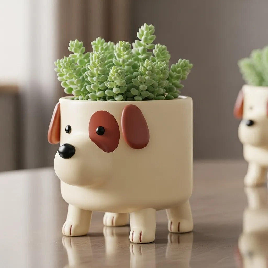 Puppy Planter Pot
