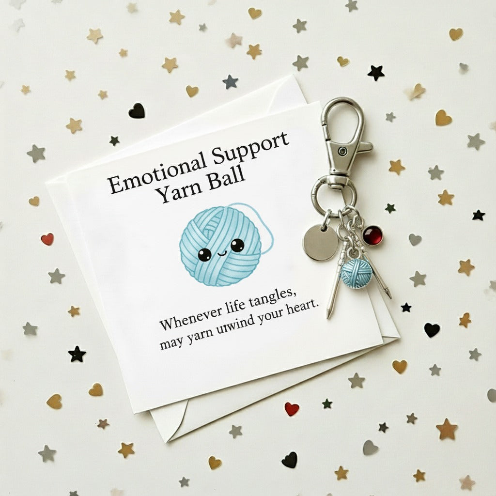 Emotional Support Keychain