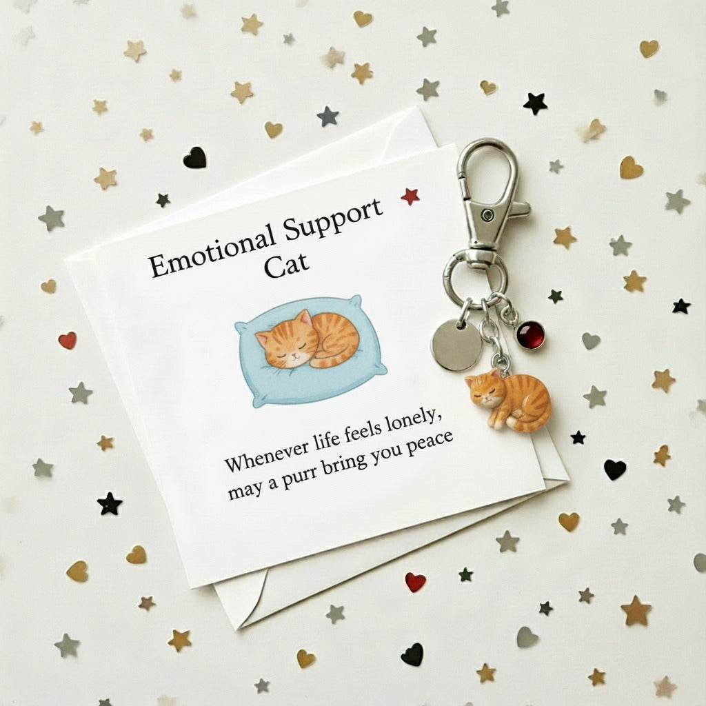 Emotional Support Keychain
