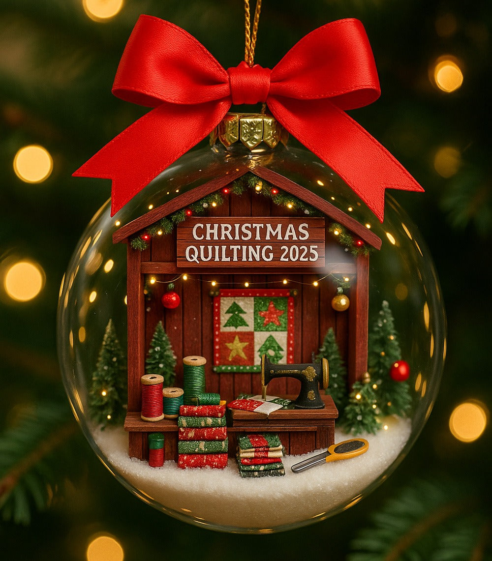 Christmas Sewing 2025 Ornament