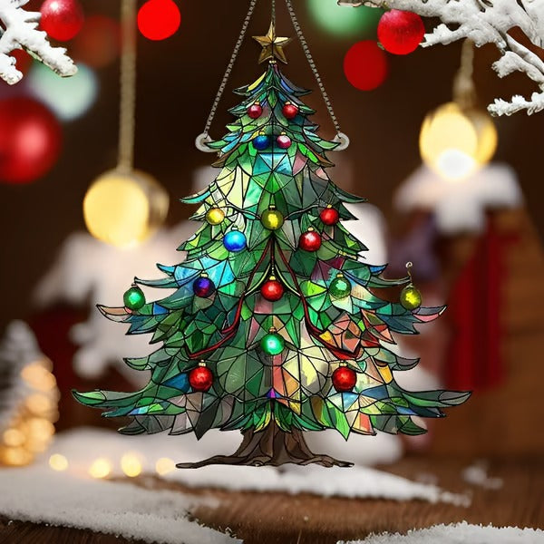 Christmas Tree Sun Catcher