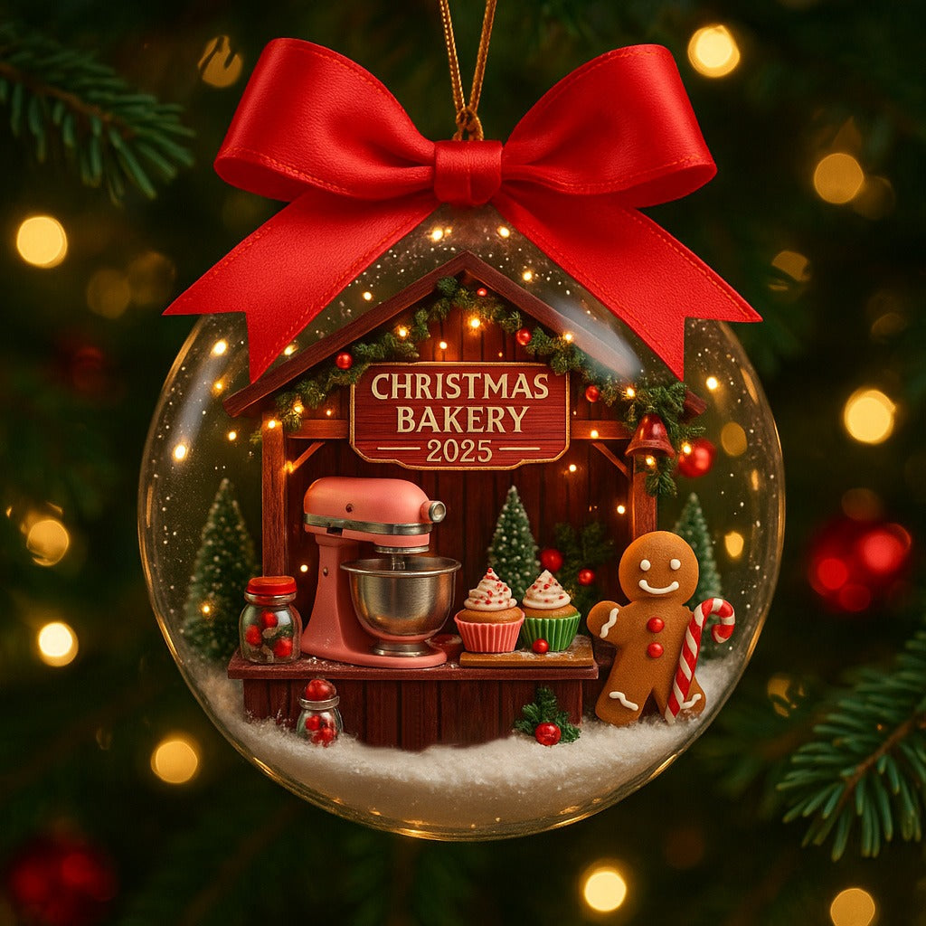 Christmas Bakery 2025 Ornament