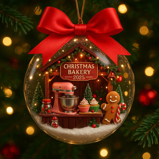 Christmas Bakery 2025 Ornament
