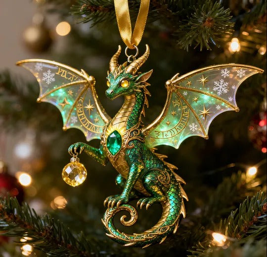 Dragon Christmas Ornament