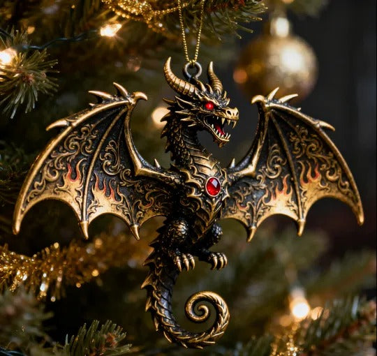Dragon Christmas Ornament