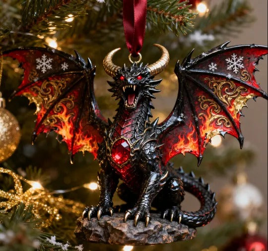 Dragon Christmas Ornament