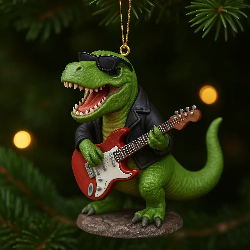 Rock-themed Tyrannosaurus Rex Pendant