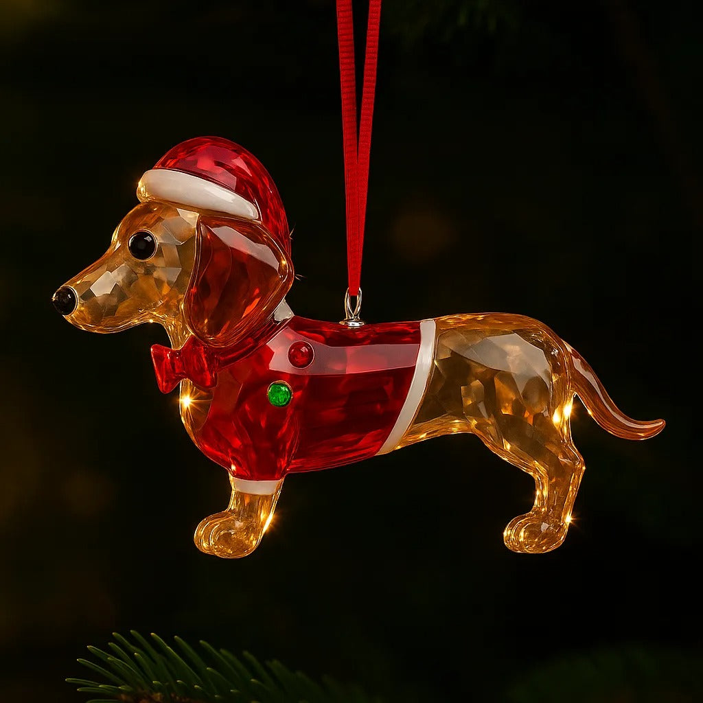 Cute Chihuahua Christmas Ornament
