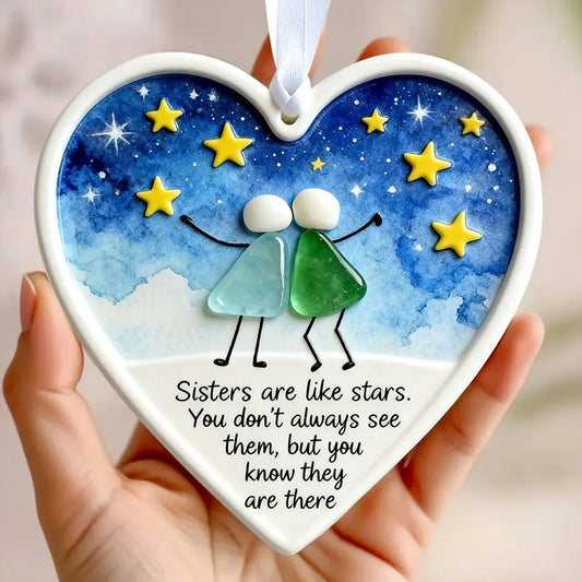 Sisterhood Sea Glass Friendship Decor