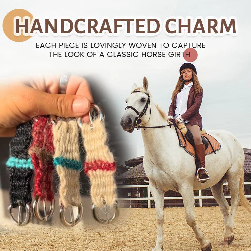Mini Girth Keychain — Carry the Spirit of the Saddle