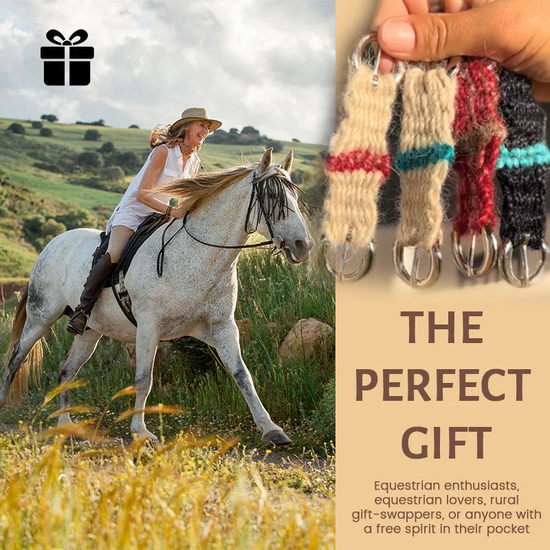 Mini Girth Keychain — Carry the Spirit of the Saddle