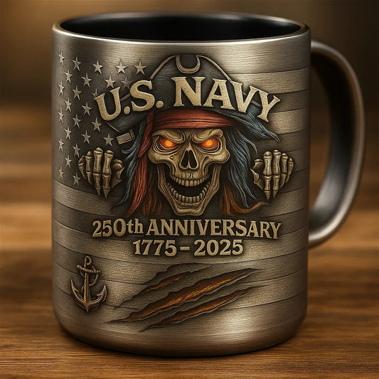U.S. NAVY 250th Anniversary Commemorative Mug