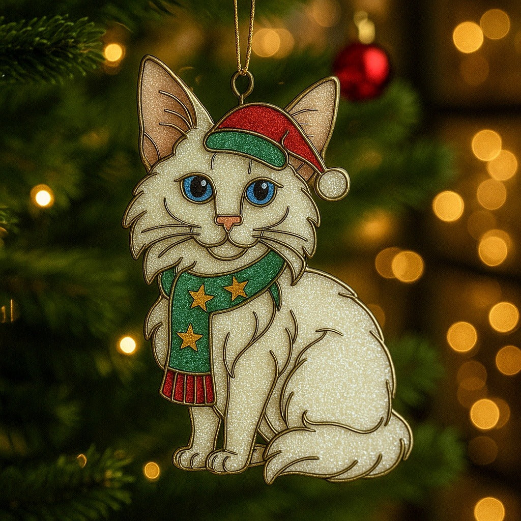 Cat Christmas Ornaments