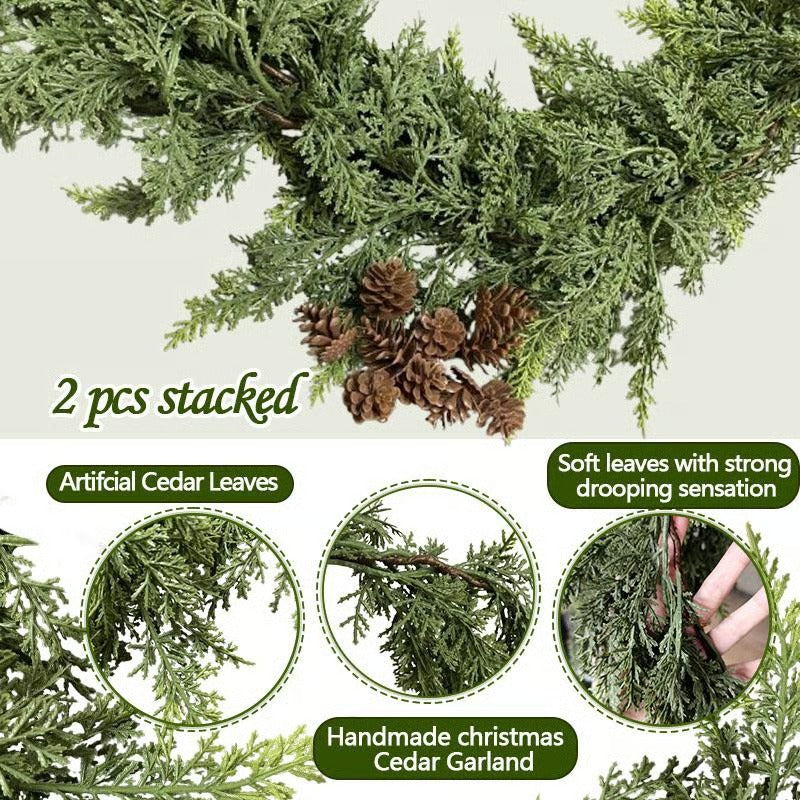Artificial Cedar Garland