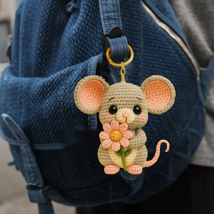 Adorable Crochet Animal Keychains