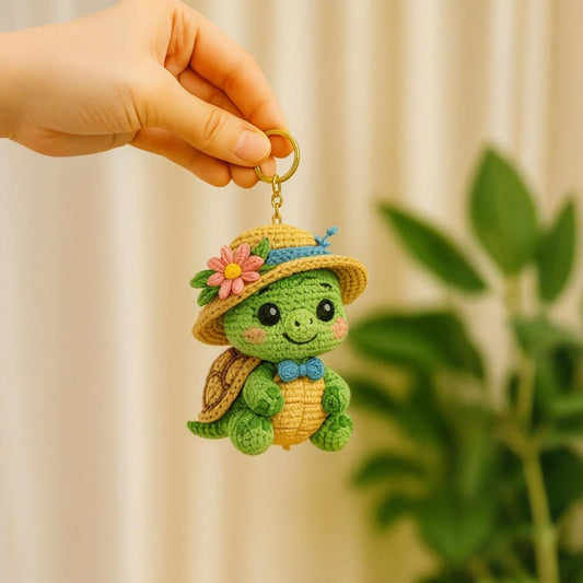 Adorable Crochet Animal Keychains