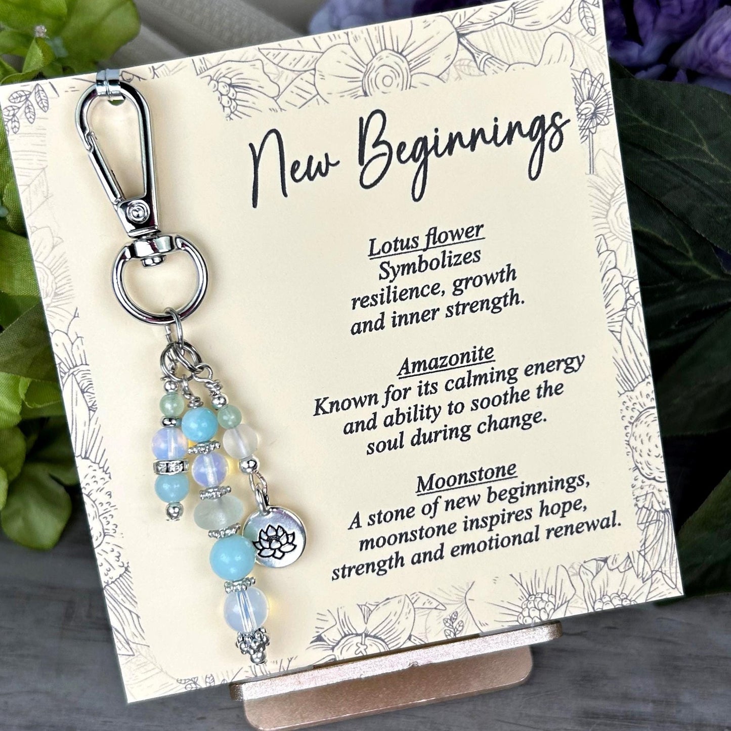 New Beginnings- Lotus Flower Pendant