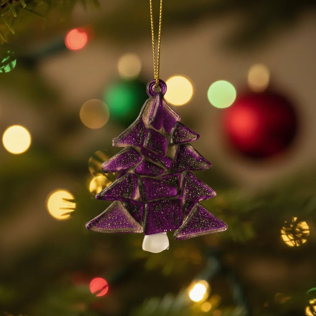 Sea Glass Christmas Tree Ornament
