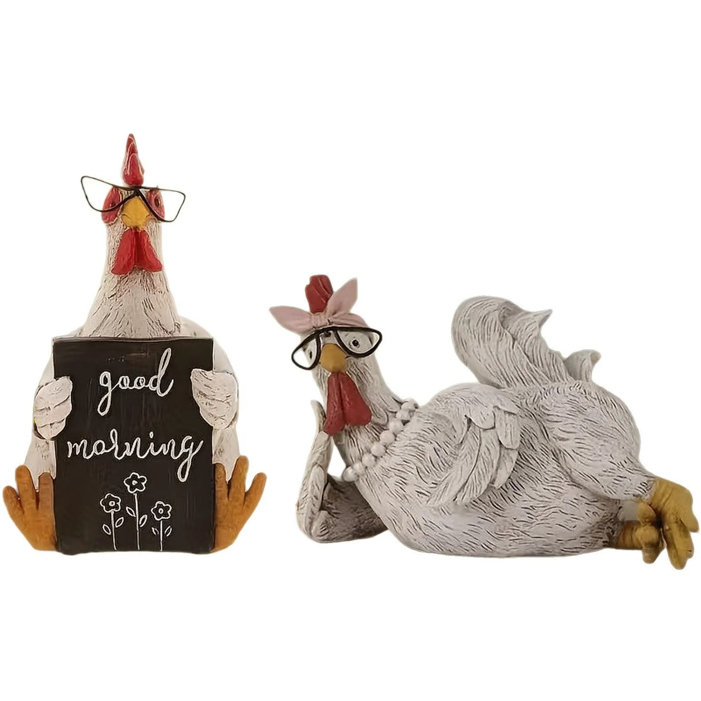 Good Morning Rooster Ornament