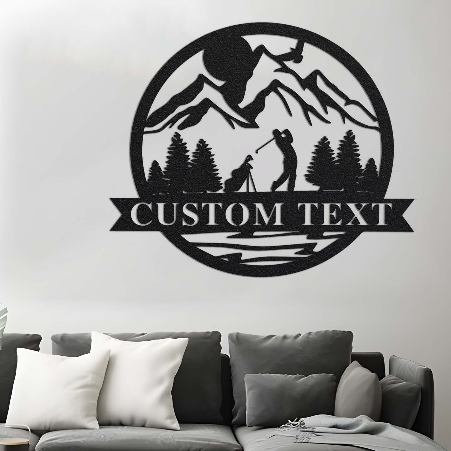 Personalized Golf Sign, Personalized Golf Decor, Golf Wall Art, 19th Hole Sign, Bar Sign, Metal Golf Sign, Golf Gifts for Men, Man Cave Sign