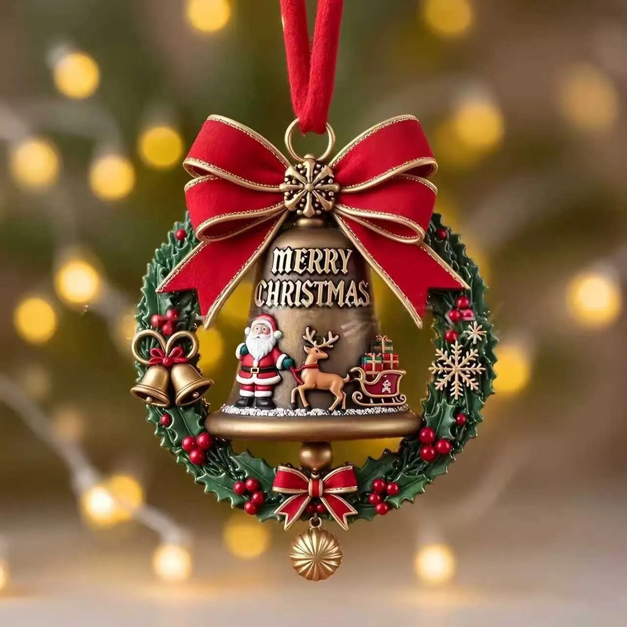 Merry Christmas Hanging Ornaments