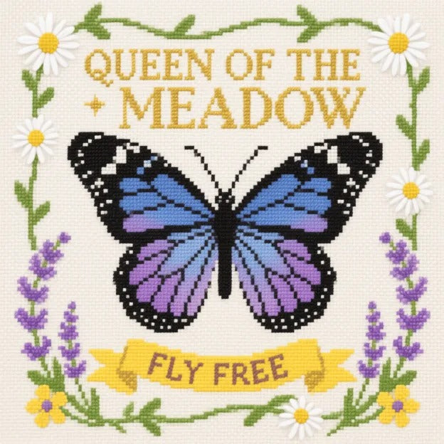 Insects Garden Friends Cross Stitch Kit