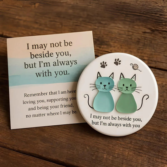 Sea Glass Cat Pocket Cuddles
